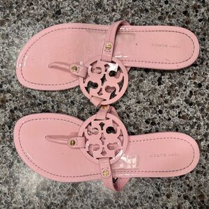Tory Burch Blush Pink Thong Sandals